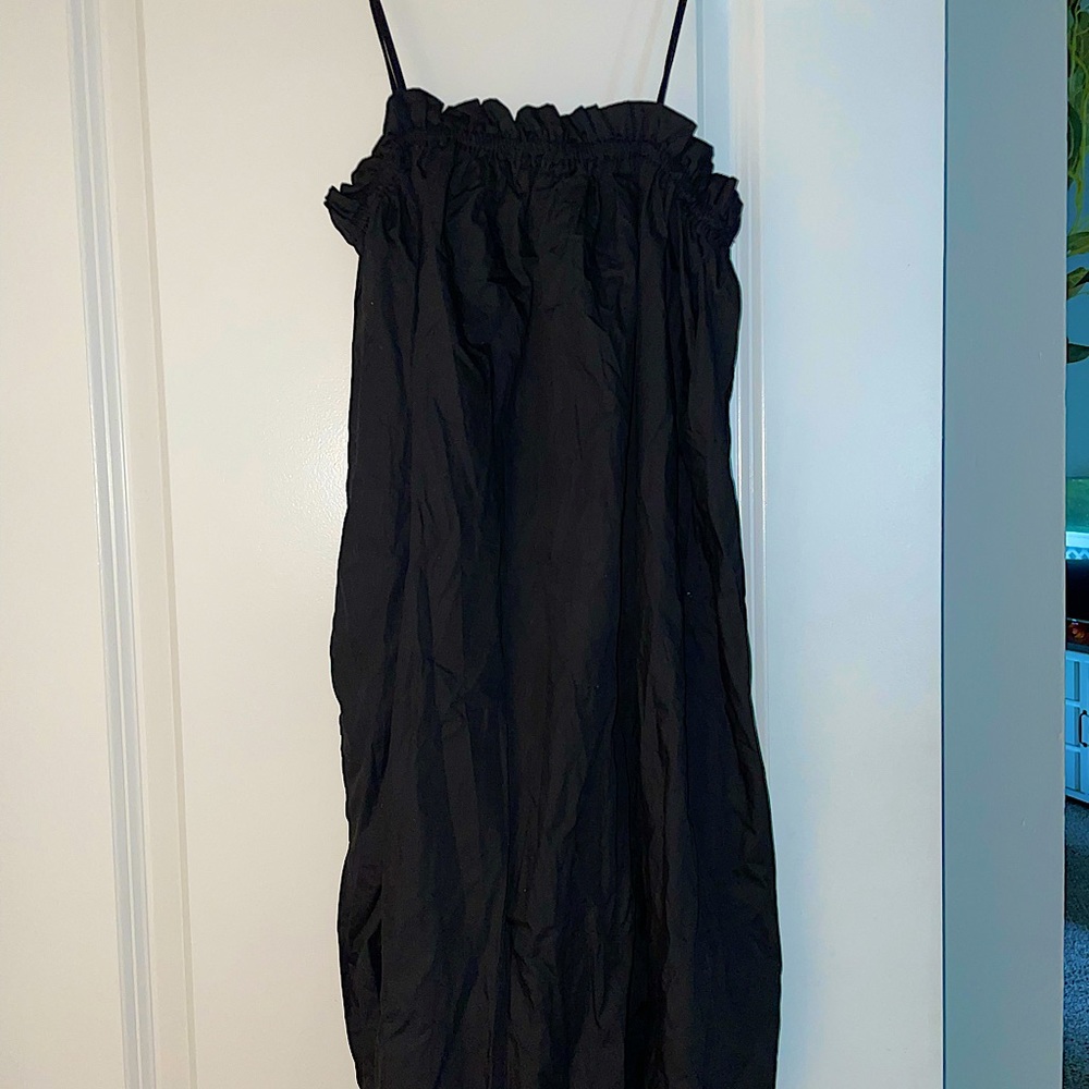 Black tank dress
